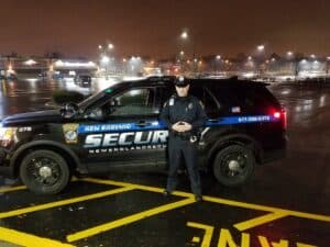 Overnight Uniformed Unarmed Security Guard Patrol Officer